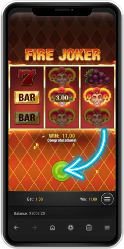 Fire Joker demo high value joker symbol