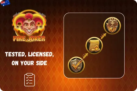 Fire Joker secure and fair certified play