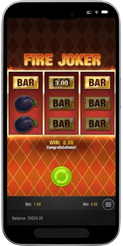 Fire Joker demo Wheel of Multipliers visual design portrait